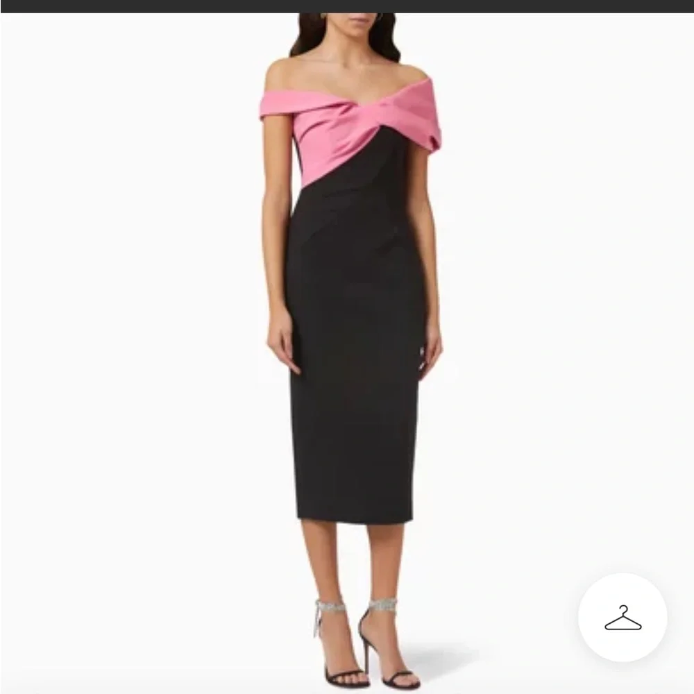 RACHEL GILBERT
Matteo Off-shoulder Midi Dres - Picture 3 of 8